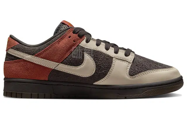 Nike Dunk Low "Velvet Brown and Rugged Orange"