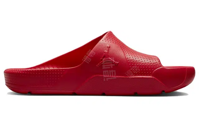 Jordan Post Silde "University Red"