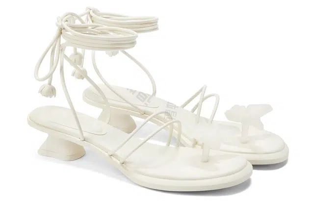 Charles & Keith PU Toe Loop Sandals