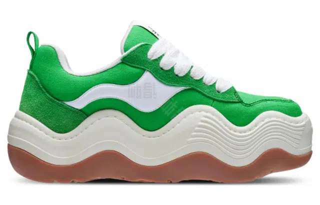 Heyday Triple Wavy Green 6cm