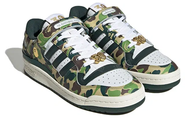 A BATHING APE x adidas originals FORUM 84 Low