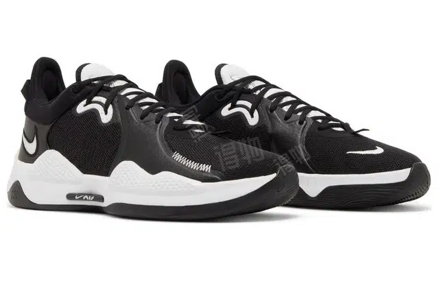 Nike PG 5 "Black White" 5