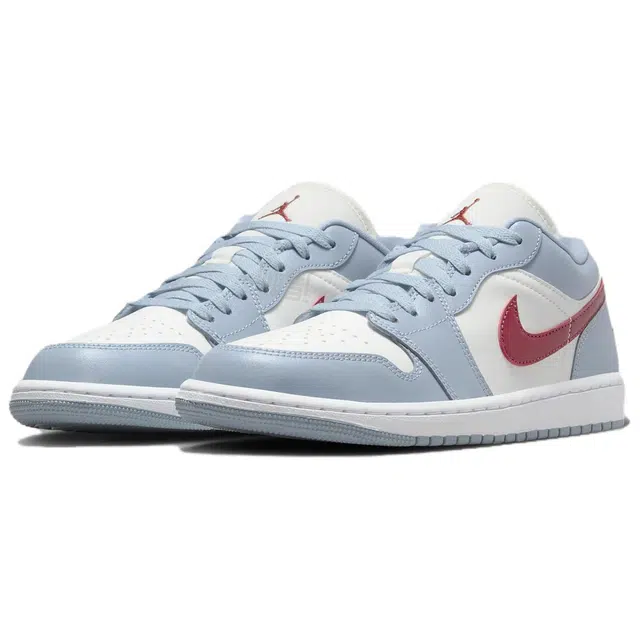 Jordan Air Jordan 1 Low Blue Grey Dune Red