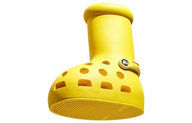 Crocs x MSCHF "Big Yellow Boot"