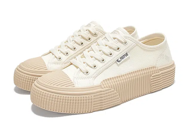 Feiyue Canvas Low Top Beige