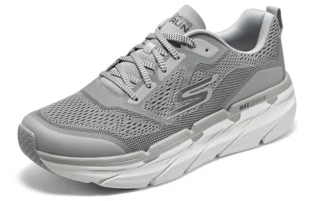 Skechers Max Cushioning Silver White