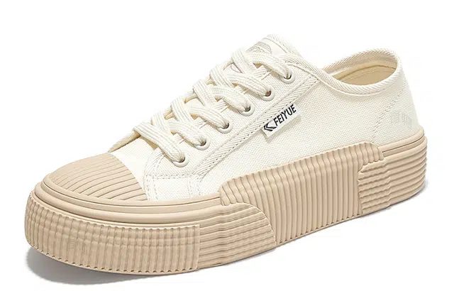Feiyue Canvas Low Top Beige