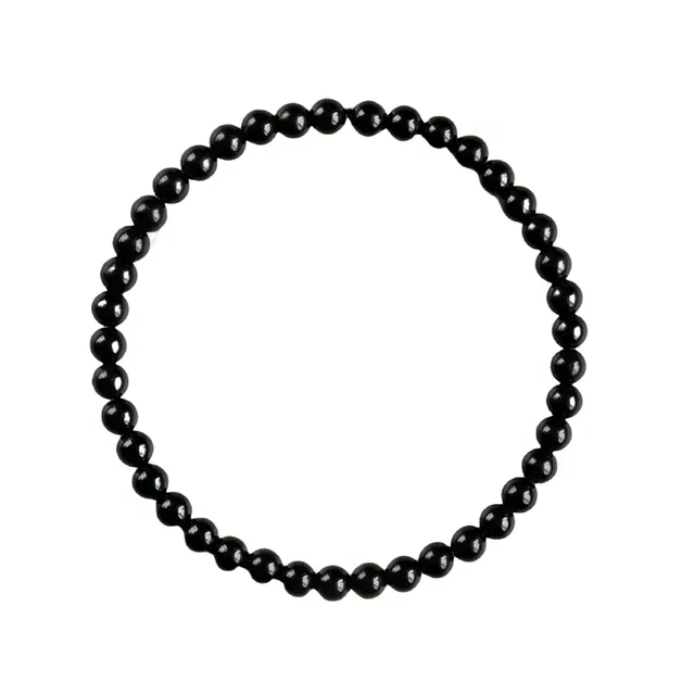 宣华意 高级感小众精致时尚盘玩招财本命年转运 黑曜石 手串 女款