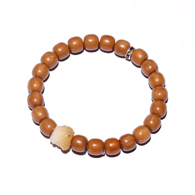 灵晔 新中式国潮复古 轻奢高级简约大气百搭 招财纳福 平安喜乐 诸事顺遂 好运连连 猴头核桃 手串 男女同款情侣款