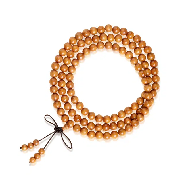 谧月珠宝 时来运转 诸事顺利 招桃花运  新中式简约百搭 平安喜乐 吉祥如意 桃木 手串 男女同款情侣款