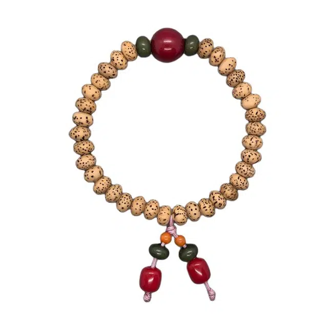 亮尊 老料新中式国潮好运连连 星月菩提 手串 女款