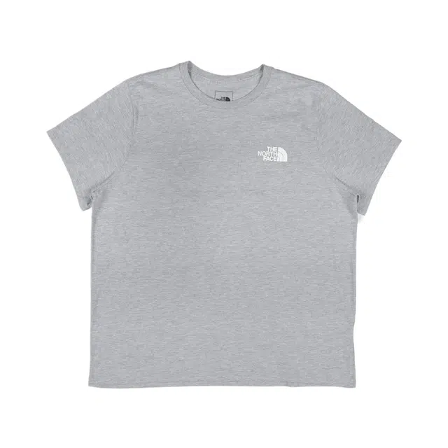 THE NORTH FACE w ss throwback tee logo T