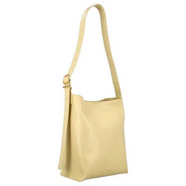 JIL SANDER Cannolo Logo Tote