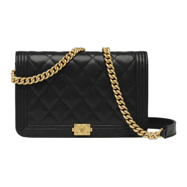Chanel Le Boy WOC Black