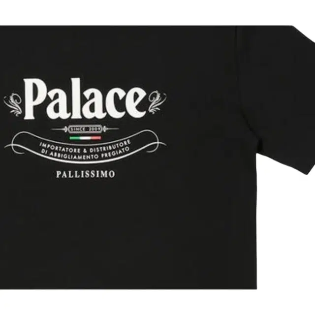 PALACE SS24 PALLISSIMO T-SHIRT BLACK T