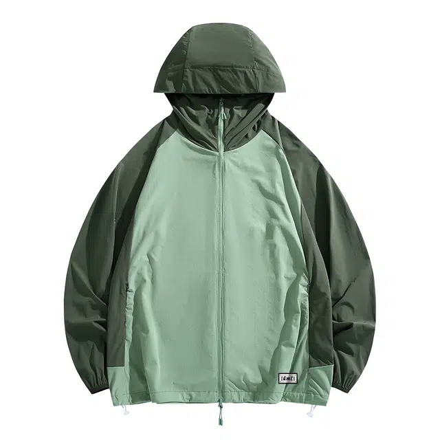 【dme】 轻薄舒适凉感户外休闲运动日常通勤百搭连帽透气防晒服 男女同款