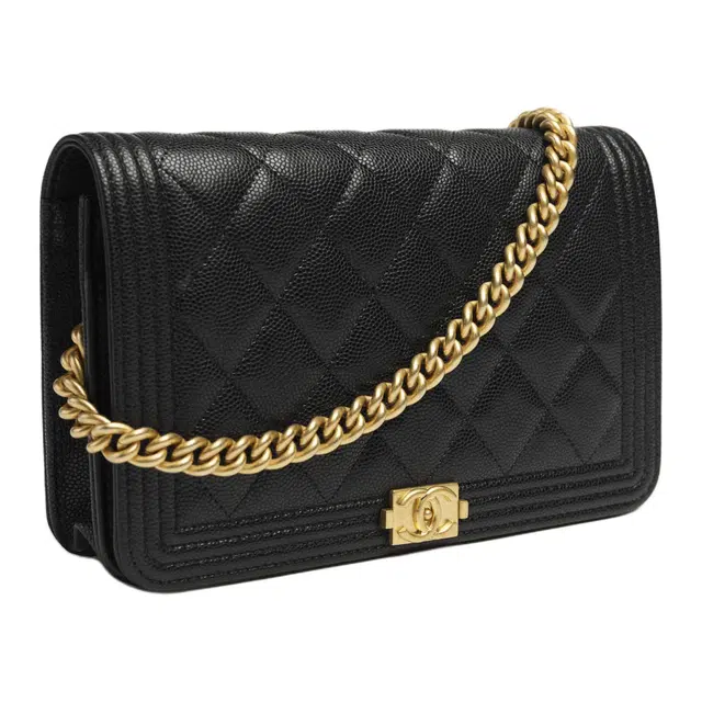 Chanel Le Boy WOC Black