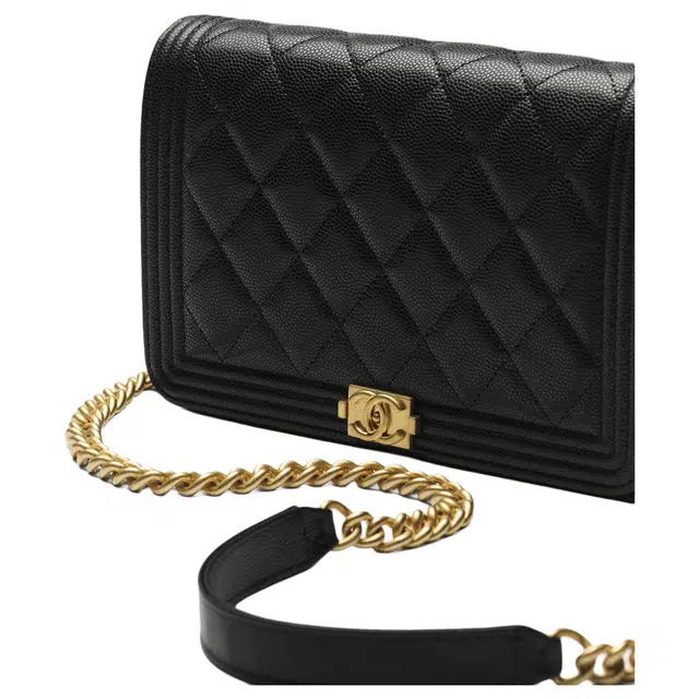 Chanel Le Boy WOC Black