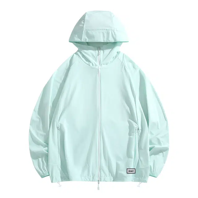 【dme】 轻薄舒适凉感户外休闲运动日常通勤百搭连帽透气防晒服 男女同款
