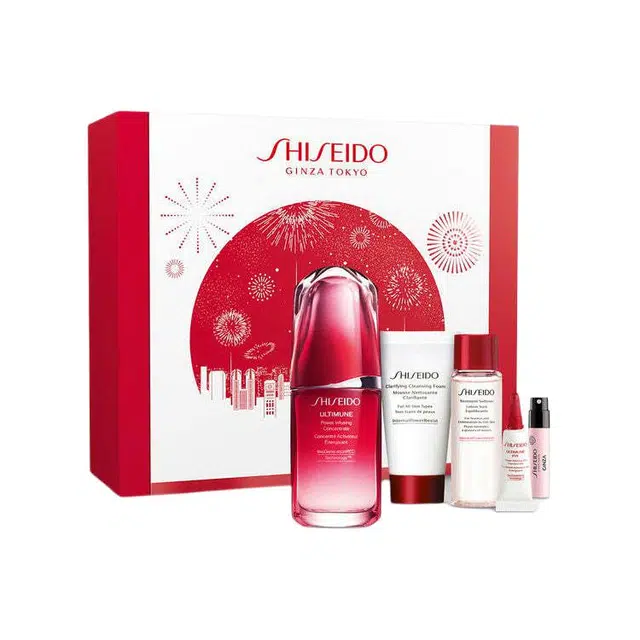 资生堂 免疫能量注入护肤套装 提亮紧致保湿 五件套