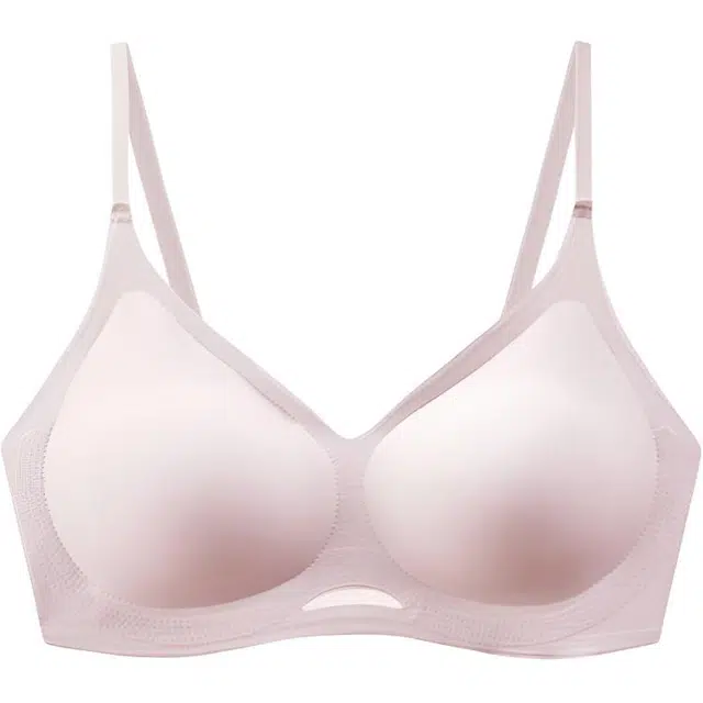 草本初色 固定杯无痕小胸聚拢无钢圈美背薄款透气高弹防下垂文胸 女款