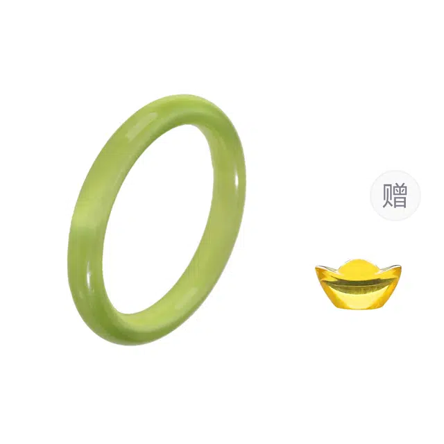 【收藏赠精致小元宝】 琢玉居 新中式古典白月光 学院风 微光薄荷 夏日显白 温婉高级感 好运 旗袍汉服配饰 琉璃 手镯 女款