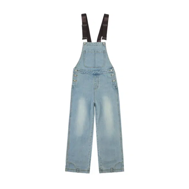 玫丝朵 时尚百搭宽松休闲舒适背带裤 女款