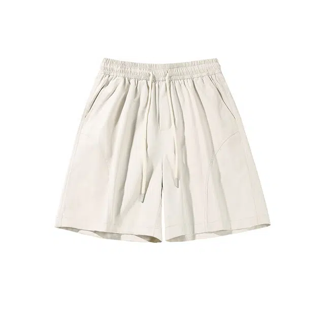 拓菲 美式基础斜切夏季外穿冰丝速干裤子篮球运动四五分裤工装短裤 男女同款