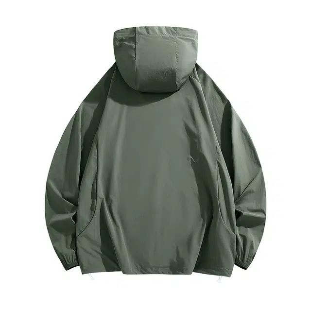 【dme】 轻薄舒适凉感户外休闲运动日常通勤百搭连帽透气防晒服 男女同款