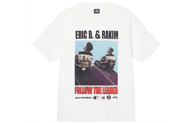 Stussy Follow The Leader Tee White