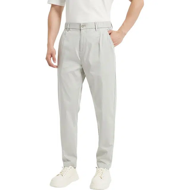 古鲨 时尚简约百搭直筒长裤休闲裤 男款