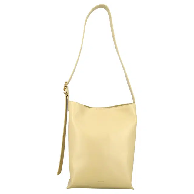 JIL SANDER Cannolo Logo Tote