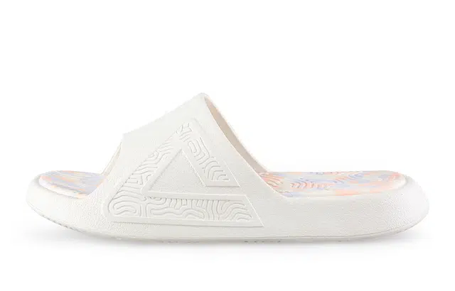 匹克 态极 凉拖 舒适防滑 运动拖鞋 男款 帆布白 #送礼推荐