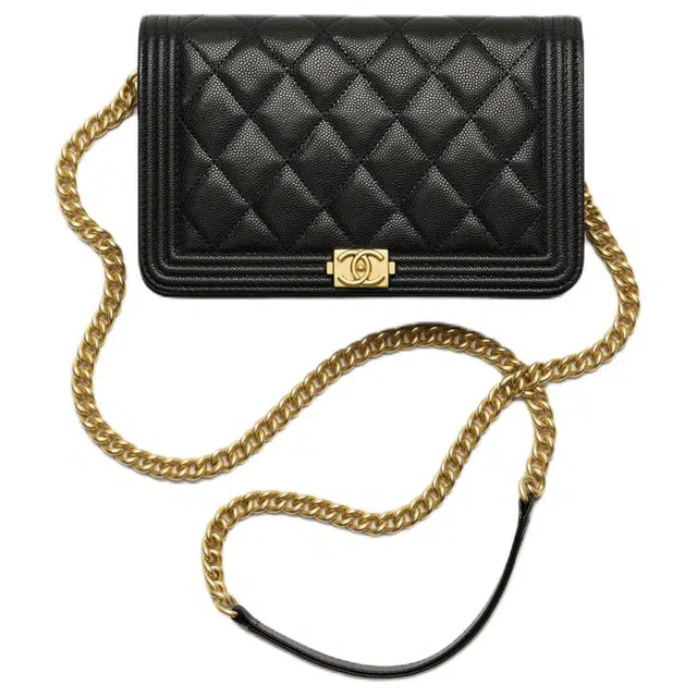 Chanel Le Boy WOC Black