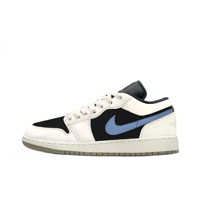 Jordan Air Jordan 1 Low Black White Blue