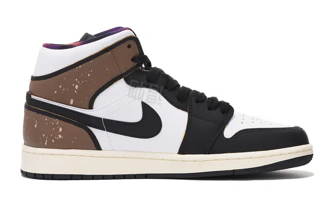 Jordan Air Jordan 1 Mid Black Brown