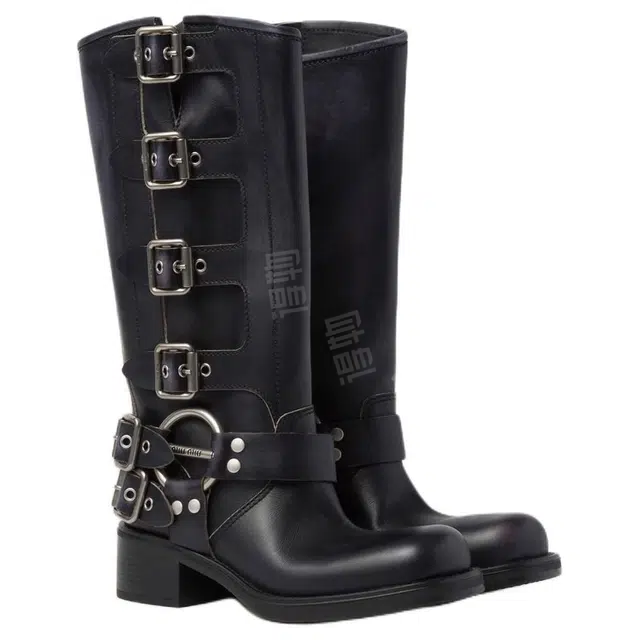 Miu Miu High Boots Black