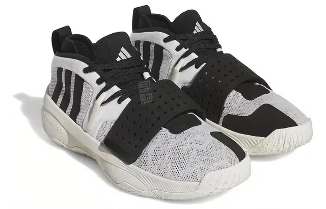 adidas Dame 8 Extply White Black