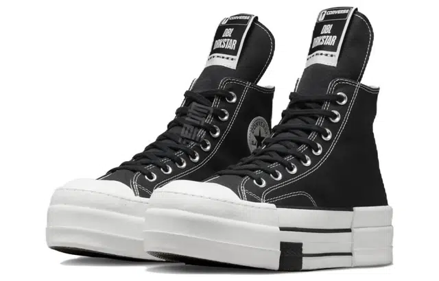 Rick Owens DRKSHDW x Converse DBL Drkstar Chuck 70