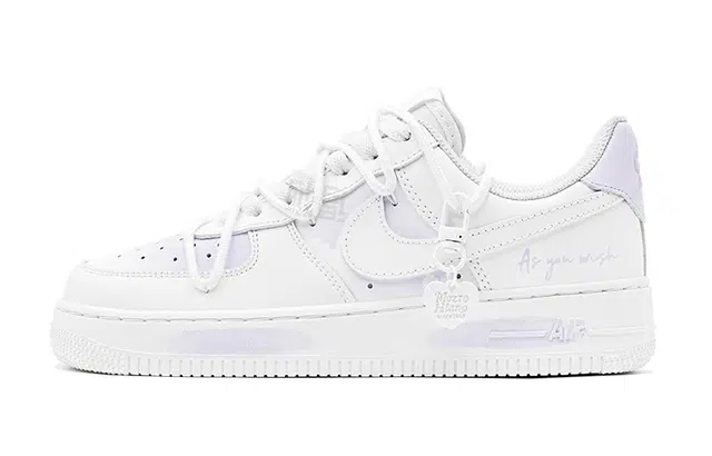 Nike Air Force 1 Low GS Purple White