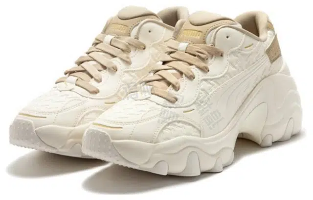 PUMA Pulsar Wedge Brown White