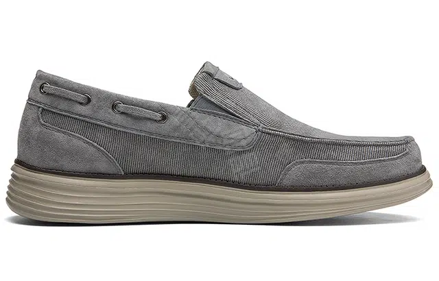 Jeep Canvas Slip-On Light Grey