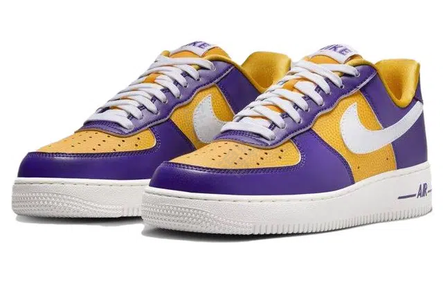Nike Air Force 1 Low Purple Yellow