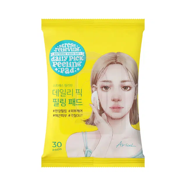 艾藜儿 韩国去角质棉片化妆棉面部脸部深层清洁 舒缓紧致清爽 控油舒缓