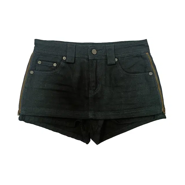 玫丝朵 时尚潮流高腰设计百搭牛仔短裤 女款