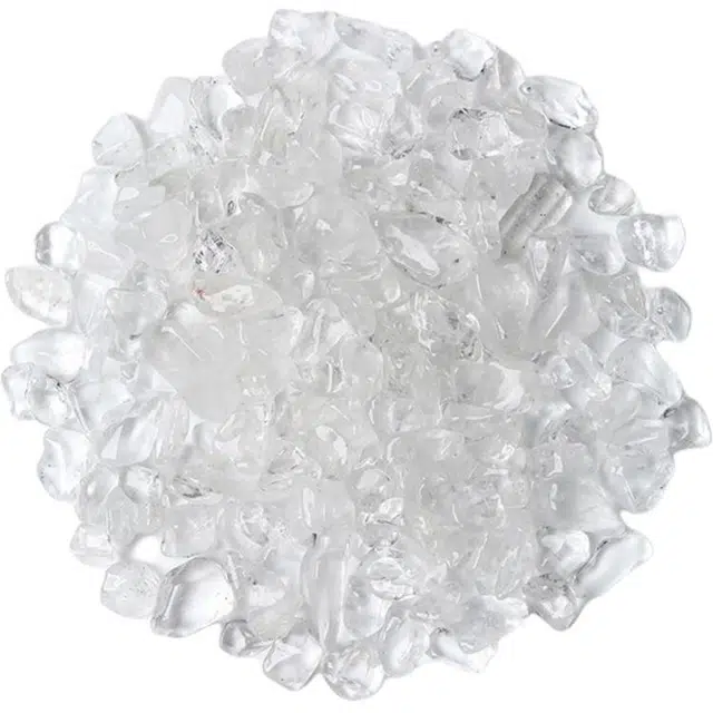 倾爱 碎石-消磁碗天然 白水晶 净化盒器皿摆件 男女同款情侣款