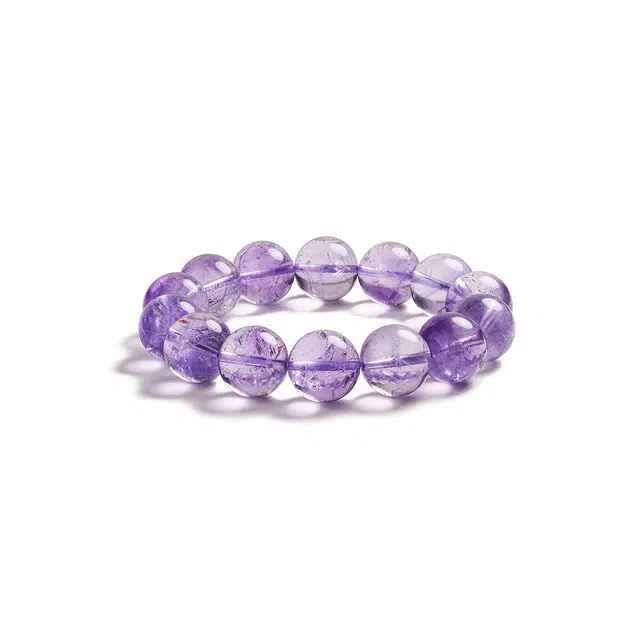 凤凰涅磐 精品级巴西料 匠心工艺打磨时尚百搭手饰天然 紫水晶 手串 女款