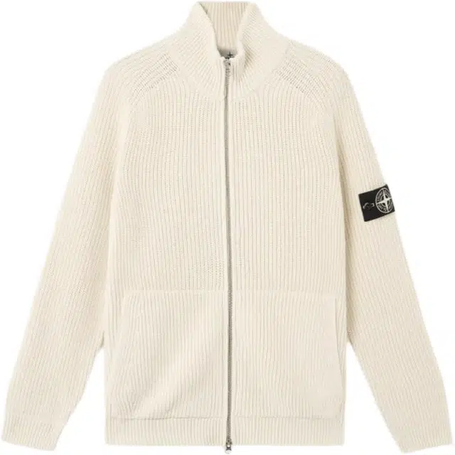 Stone Island Raw Beauty Knit Zip Sweater