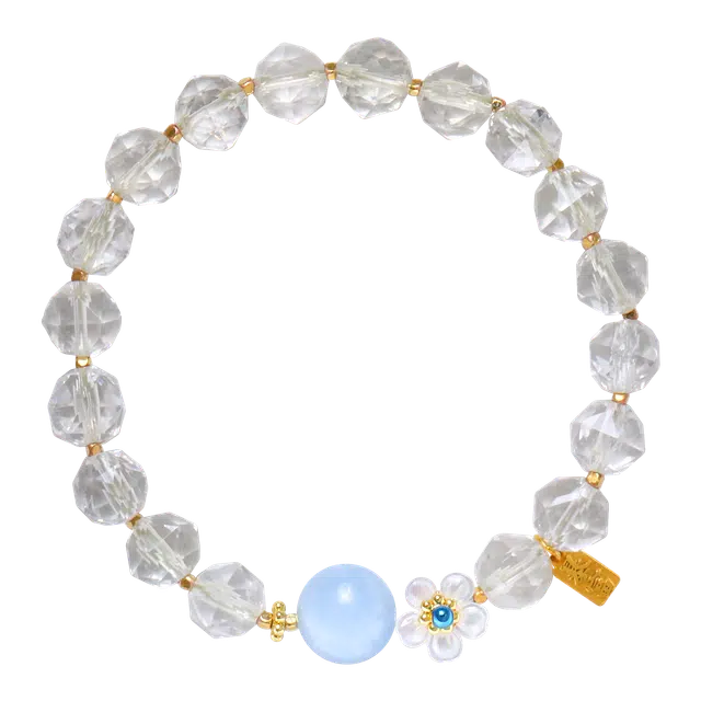 【净化负能量】 凤凰涅磐 水逆退散平安吉祥前程似锦 蛇年转运珠 新中式原创设计小众高级感#好运#好运 白水晶 手串 女款