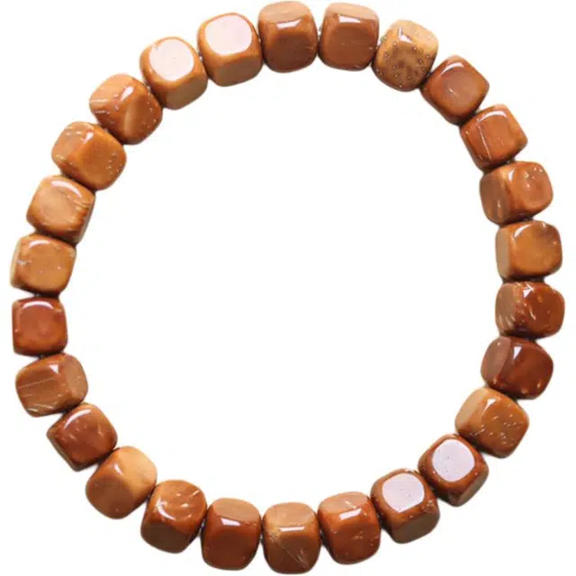 得笙陌 特级楼兰方糖方块文玩精品 库克 手串 男女同款情侣款